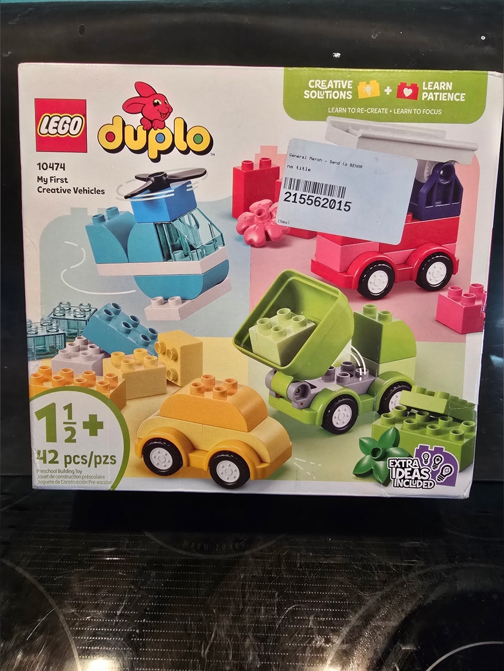 Lego Duplo My First Creative Vehicles - Bright Multicolor 10474